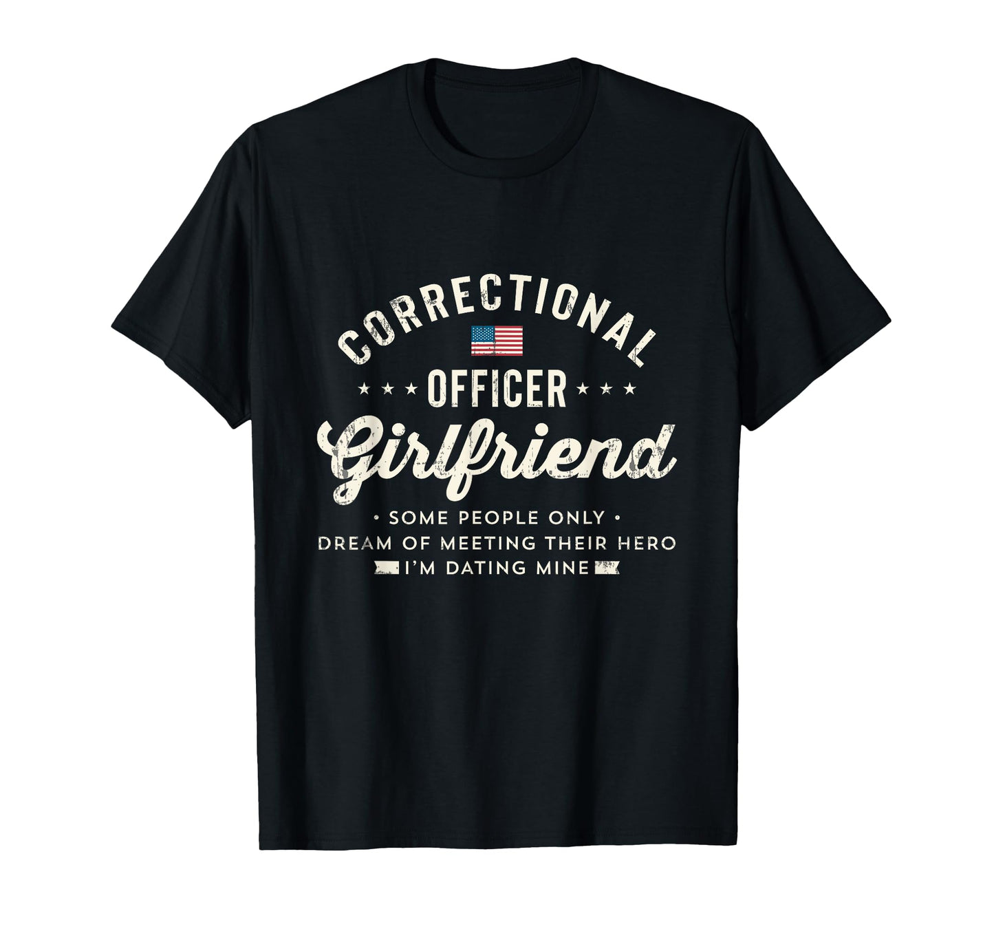Correctional Officer Girlfriend Funny Gift Tshirt