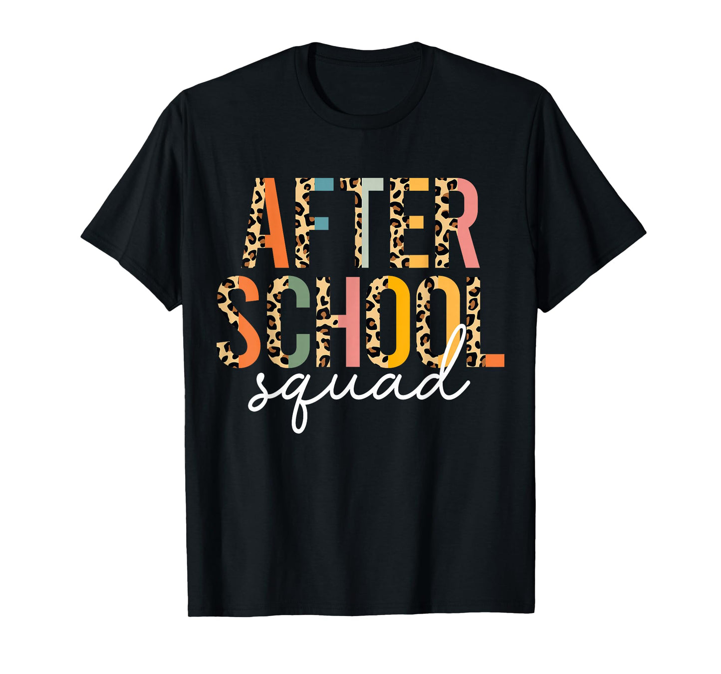 After School Squad Cute After School Program Staff T-Shirt