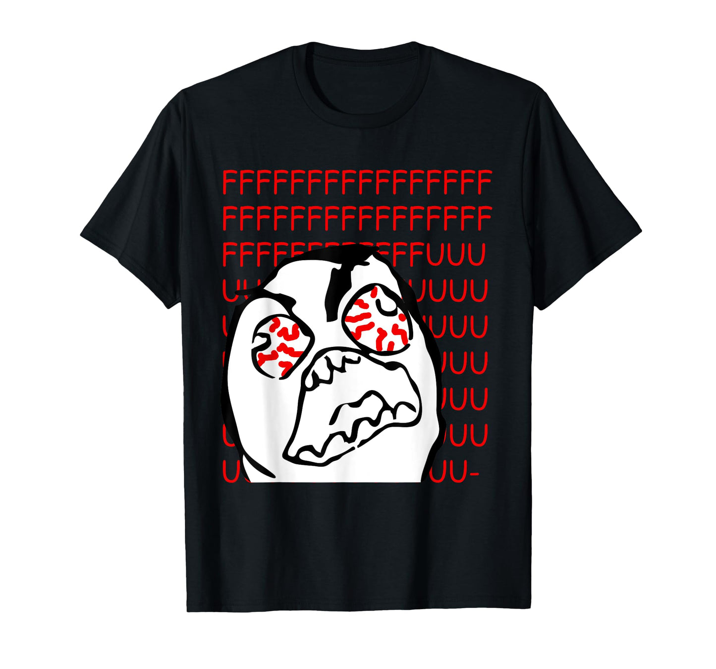 Angry Rage Guy Parody Meme T-Shirt
