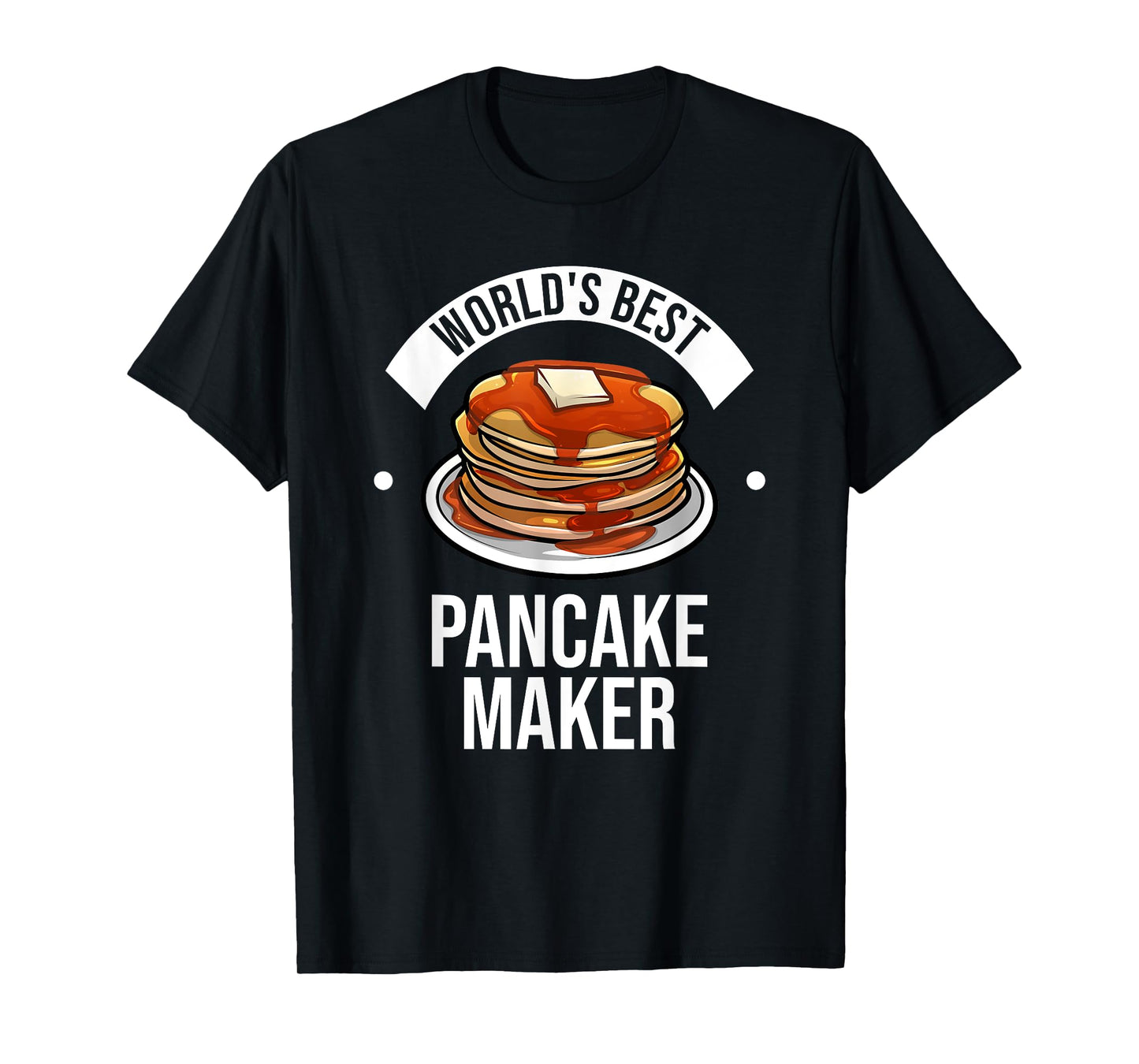 Cute Pancake Design For Men Women Pancake Maker Dessert Food T-Shirt