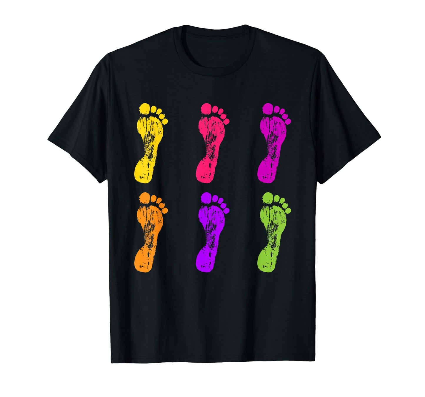 Colorful Footprint | Chiropodist | Foot Doctor Podiatrist T-Shirt