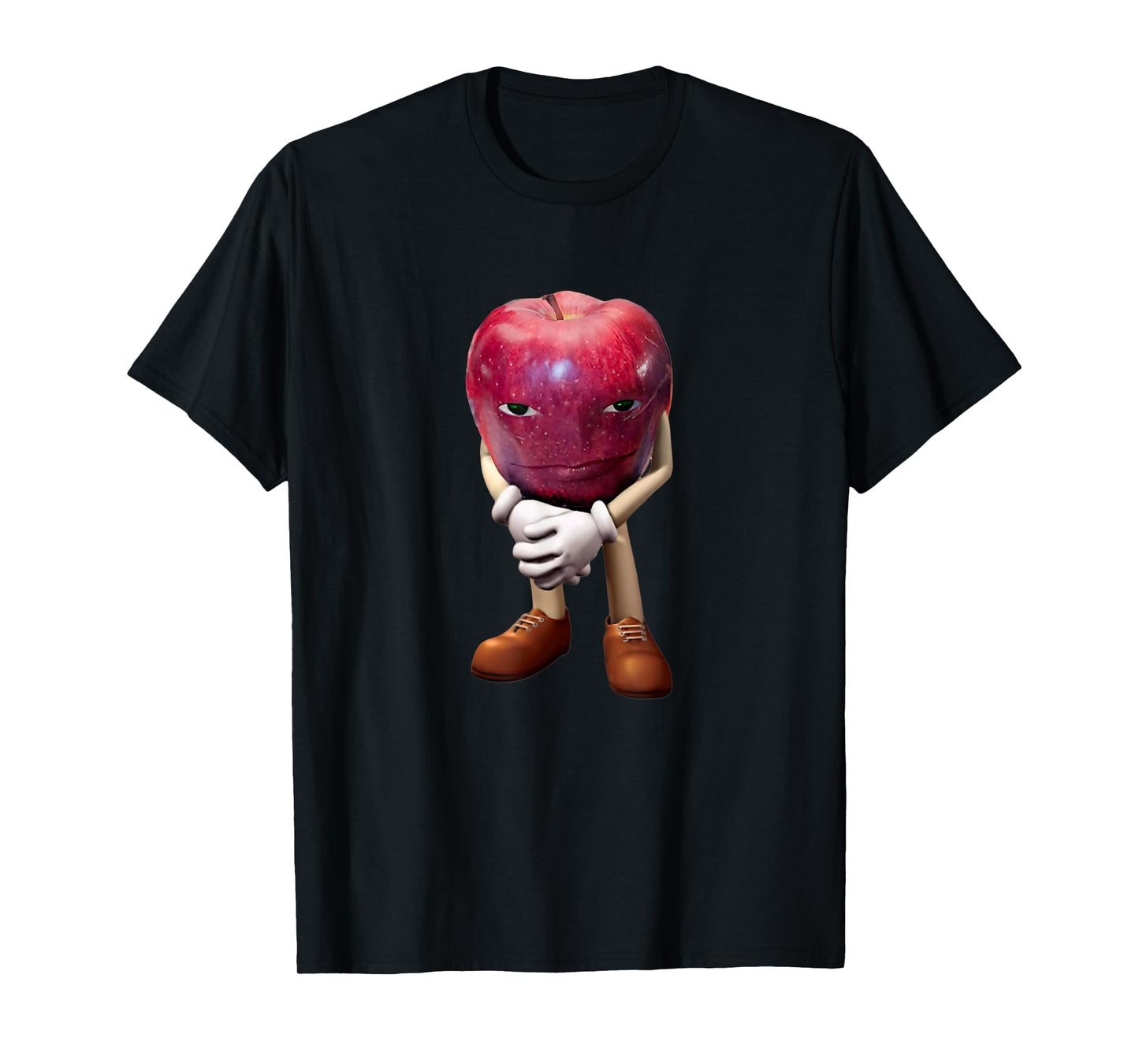 Grumpy Apple Meme T-Shirt