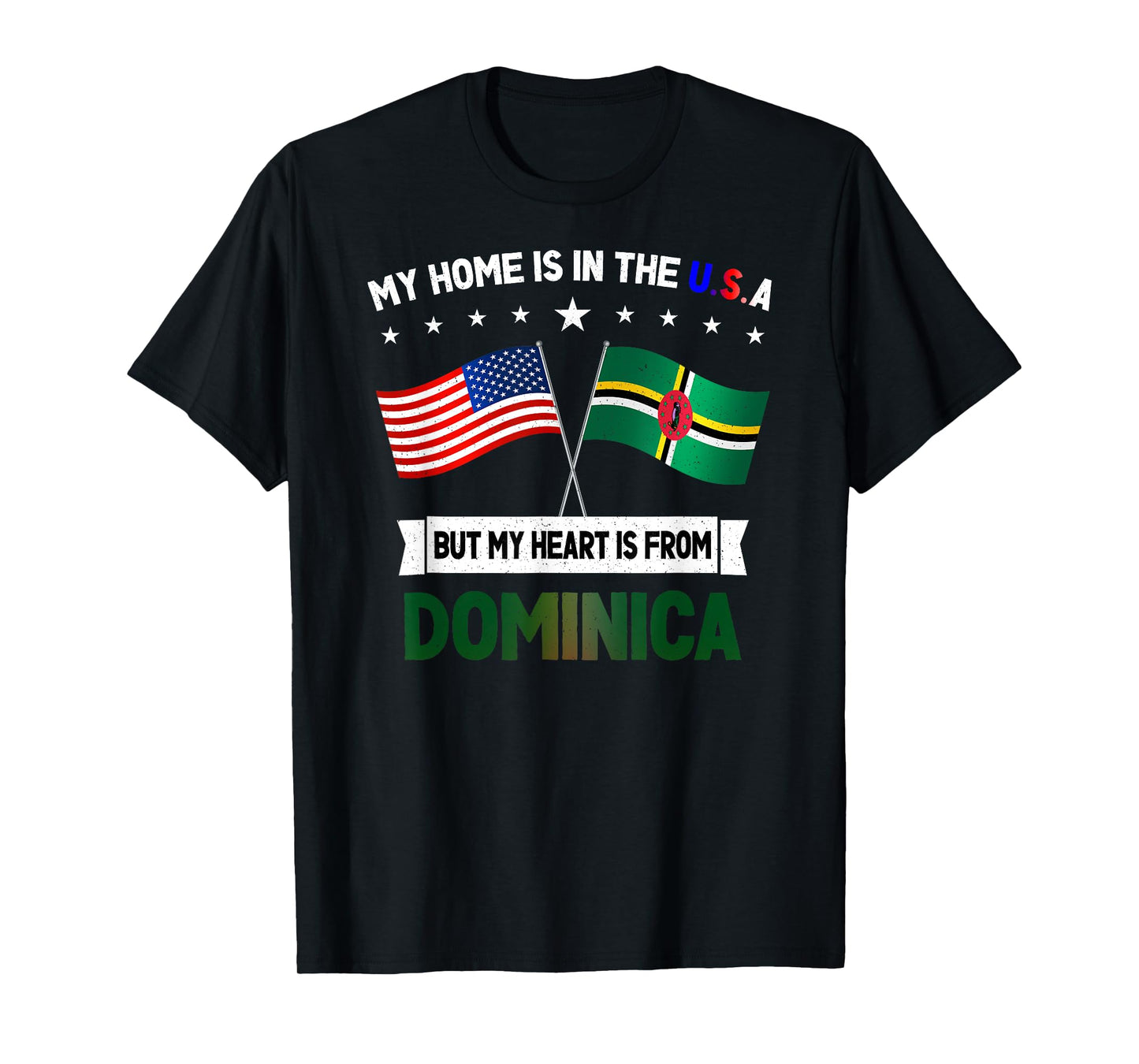 Dominica & USA T-Shirt