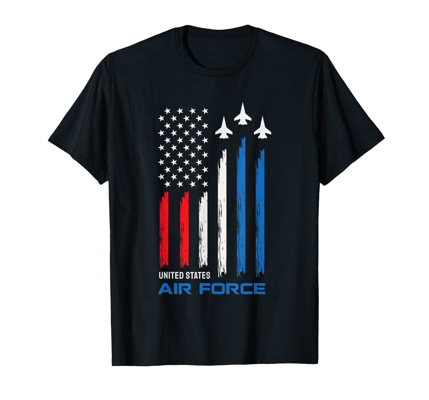 United States Air Force Funny American USA Flag Independence T-Shirt