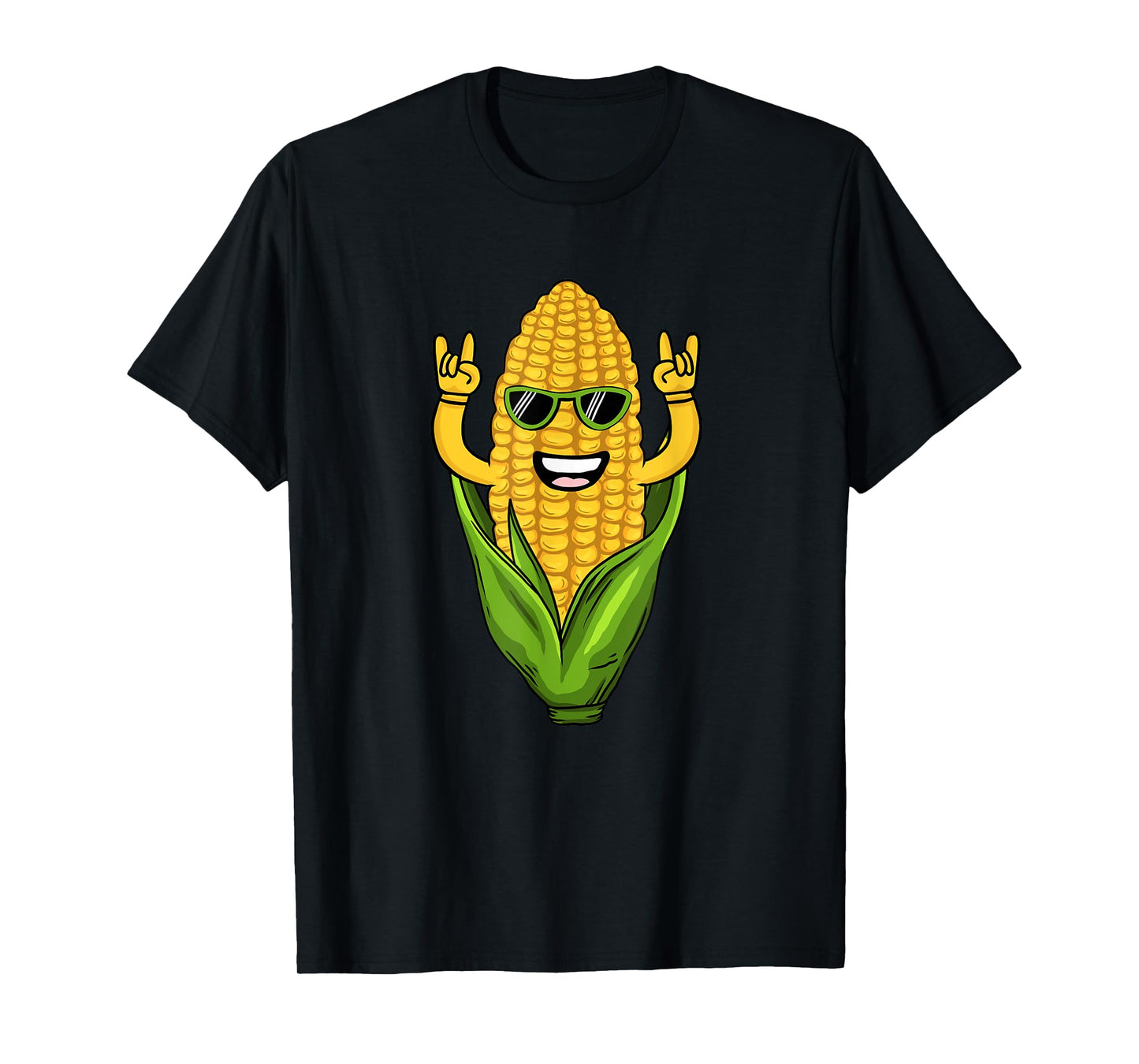 Cool Corn Art Men Women Farmer Dancing Corn On Cob Farming T-Shirt