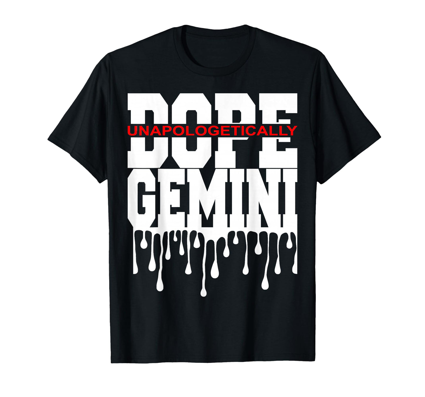 Dope Queen King Graphic Decor Gemini Astrology Zodiac T-Shirt