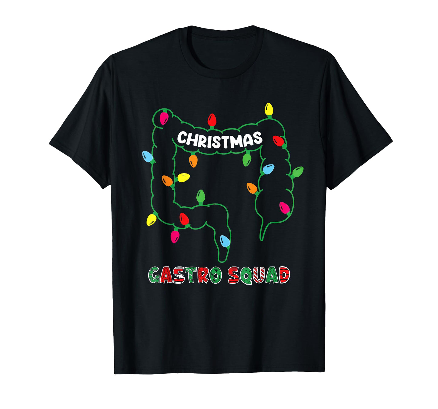 Christmas Gastro Squad Funny Doctor Nurse Holiday T-Shirt