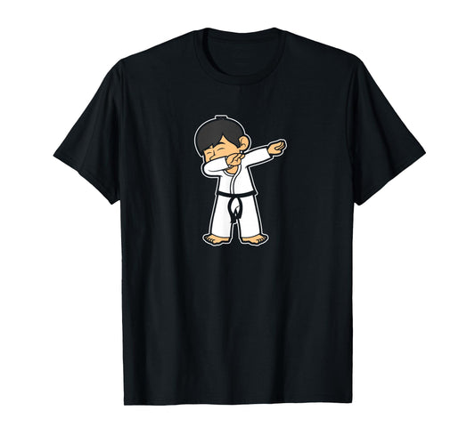 Martial Arts Fighter Dabbing Karate Quote T-Shirts T-Shirt