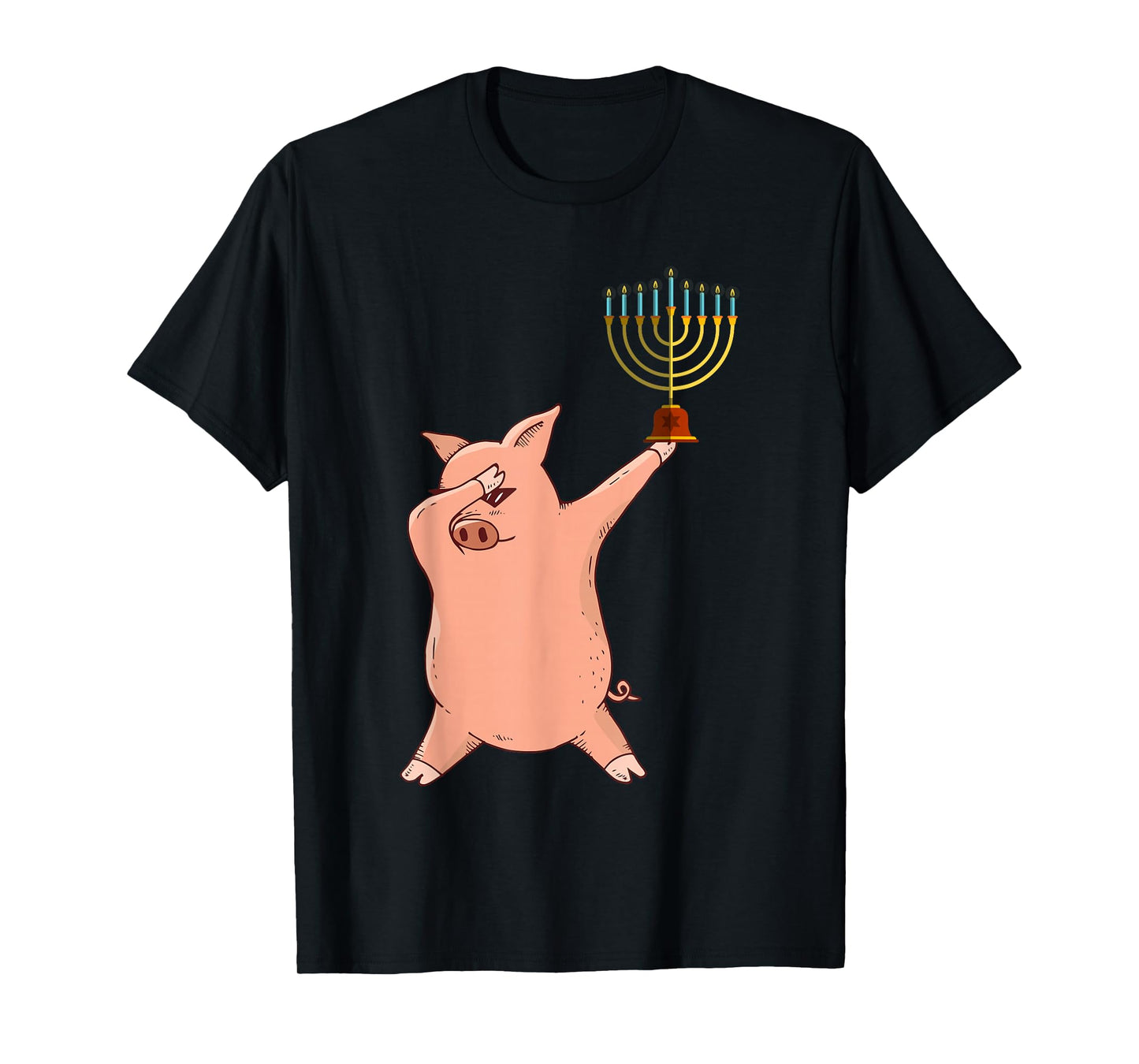 Dabbing Pig Hanukkah T-Shirt