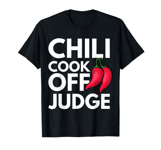Chili Cook Off Judge Red Chili T-Shirt