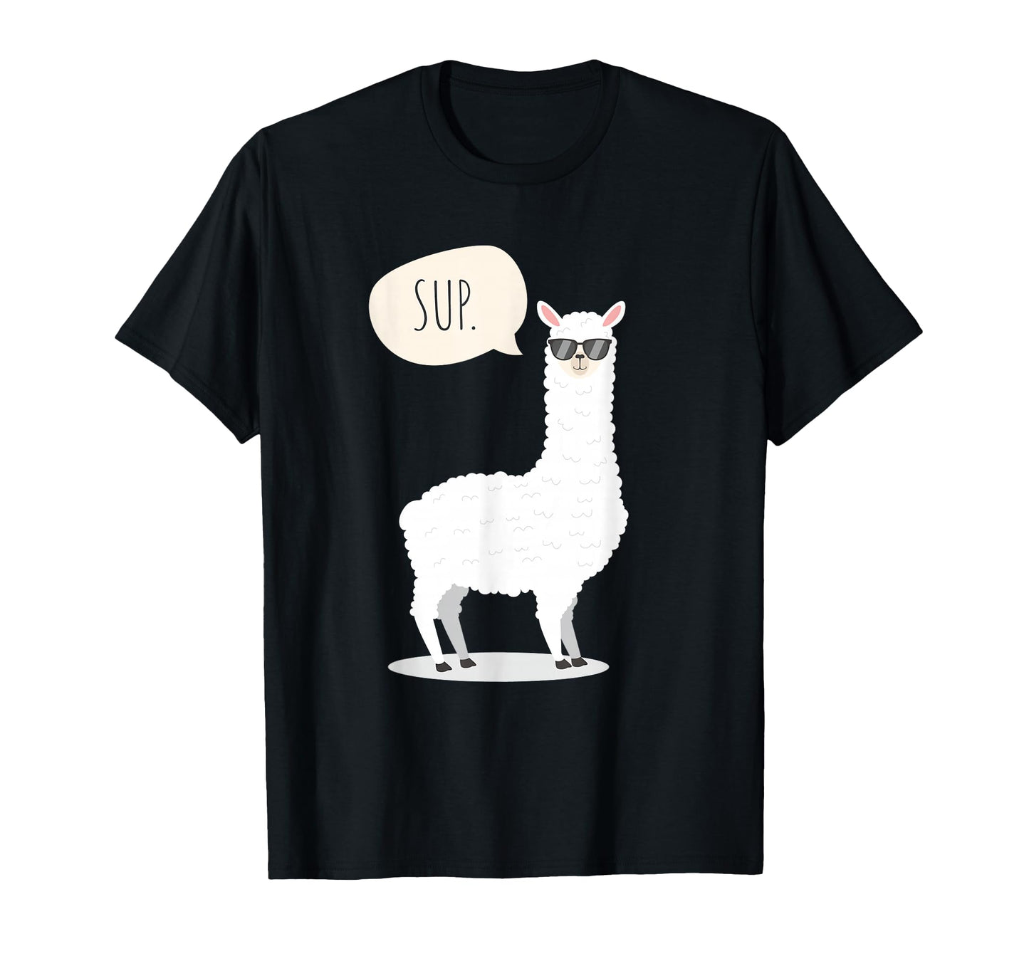Sup No Drama Llama Alpaca T-Shirt