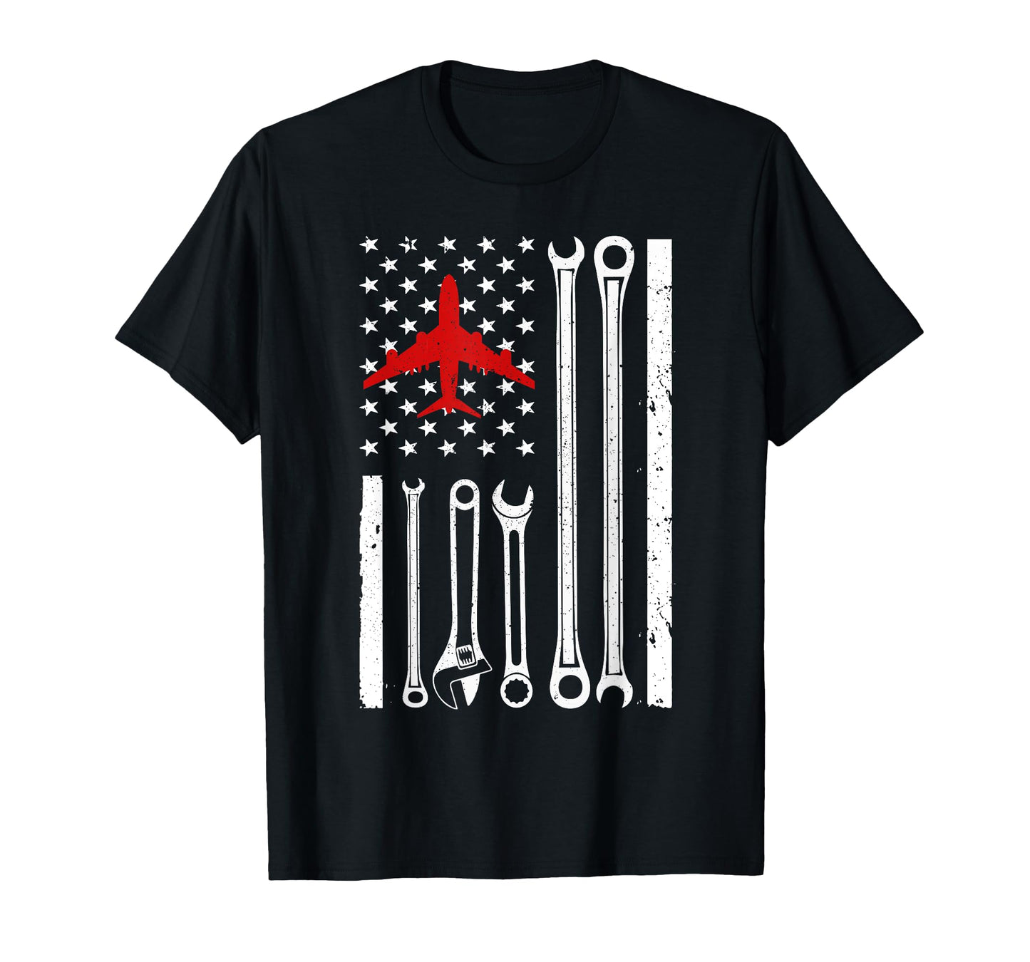 Cool Aircraft Mechanic Art For Men Women Aircraft Technician T-Shirt
