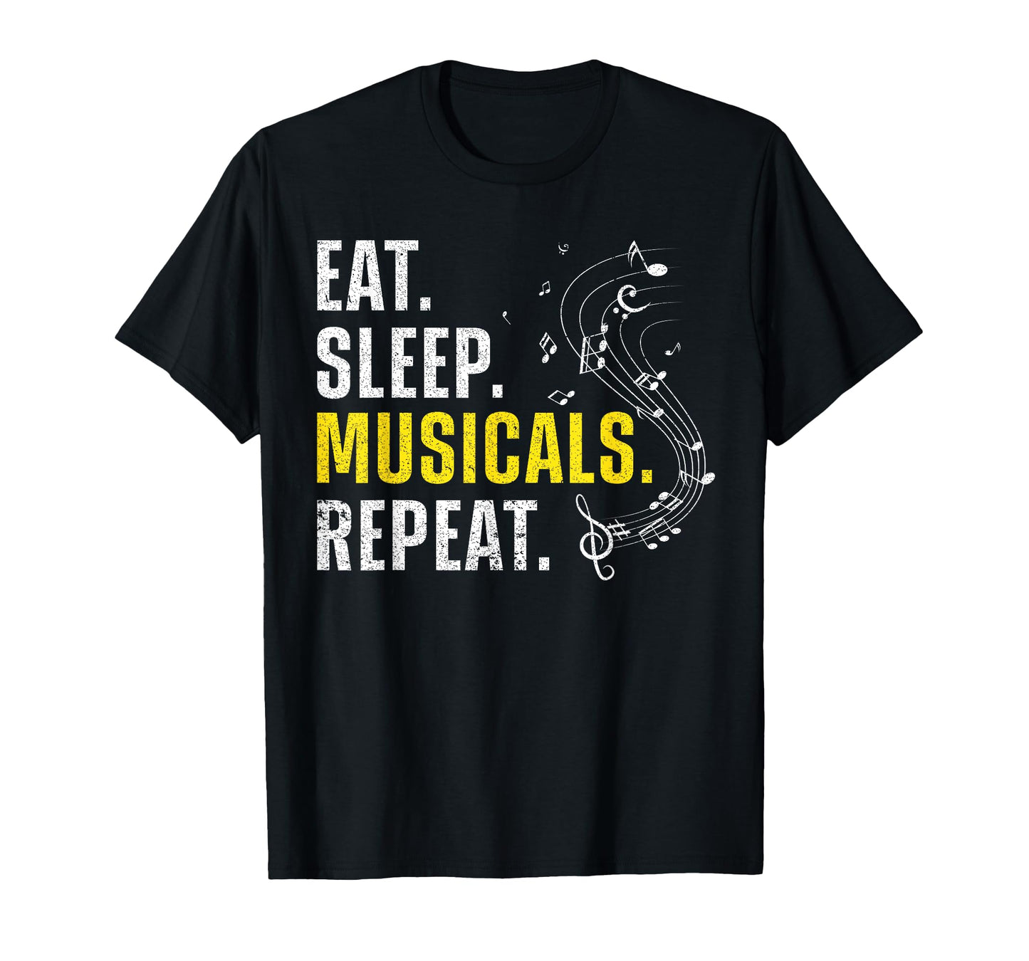 Cool Musical Design For Men Women Broadway Musical Theatre T-Shirt