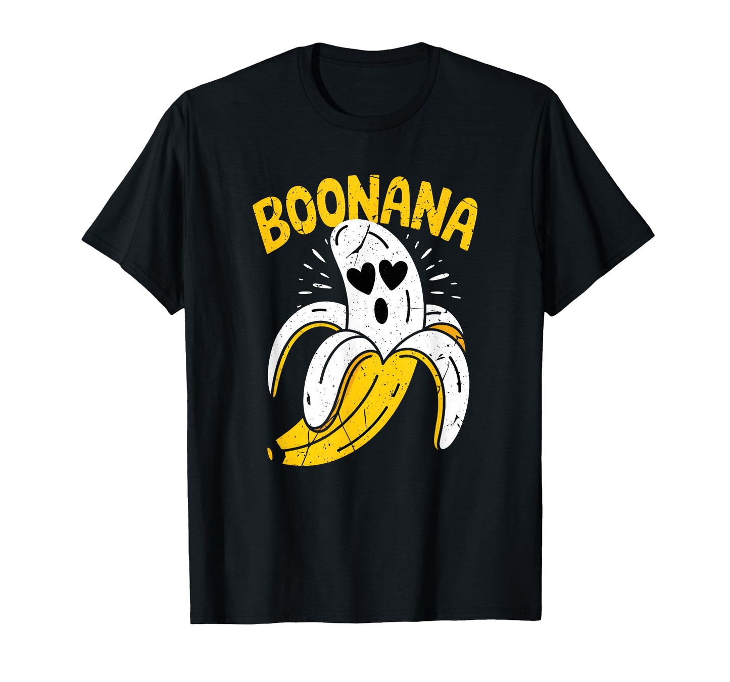 Boonana Banana Ghost Funny Halloween Shirt – Cute Spooky T-Shirt