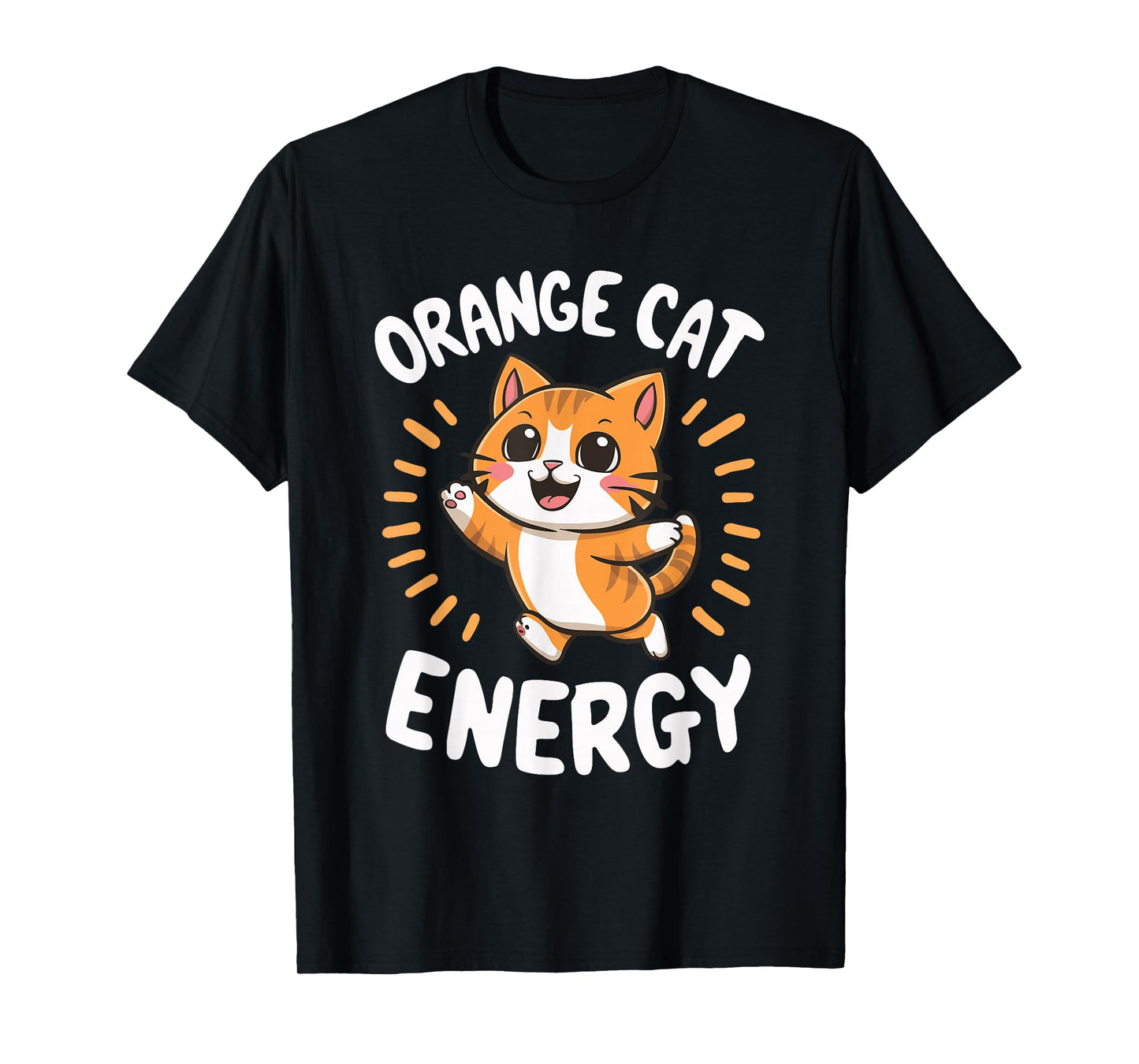 Orange Cat Energy T-Shirt