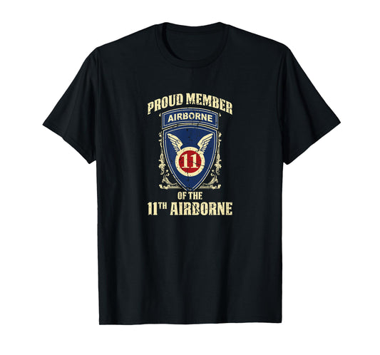 Airborne Shirt For Men - 11th Airborne T-Shirt