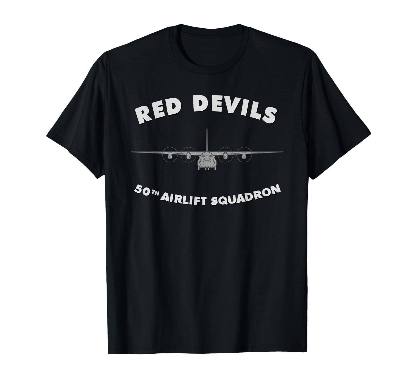 50th Airlift Squadron Red Devils T-Shirt