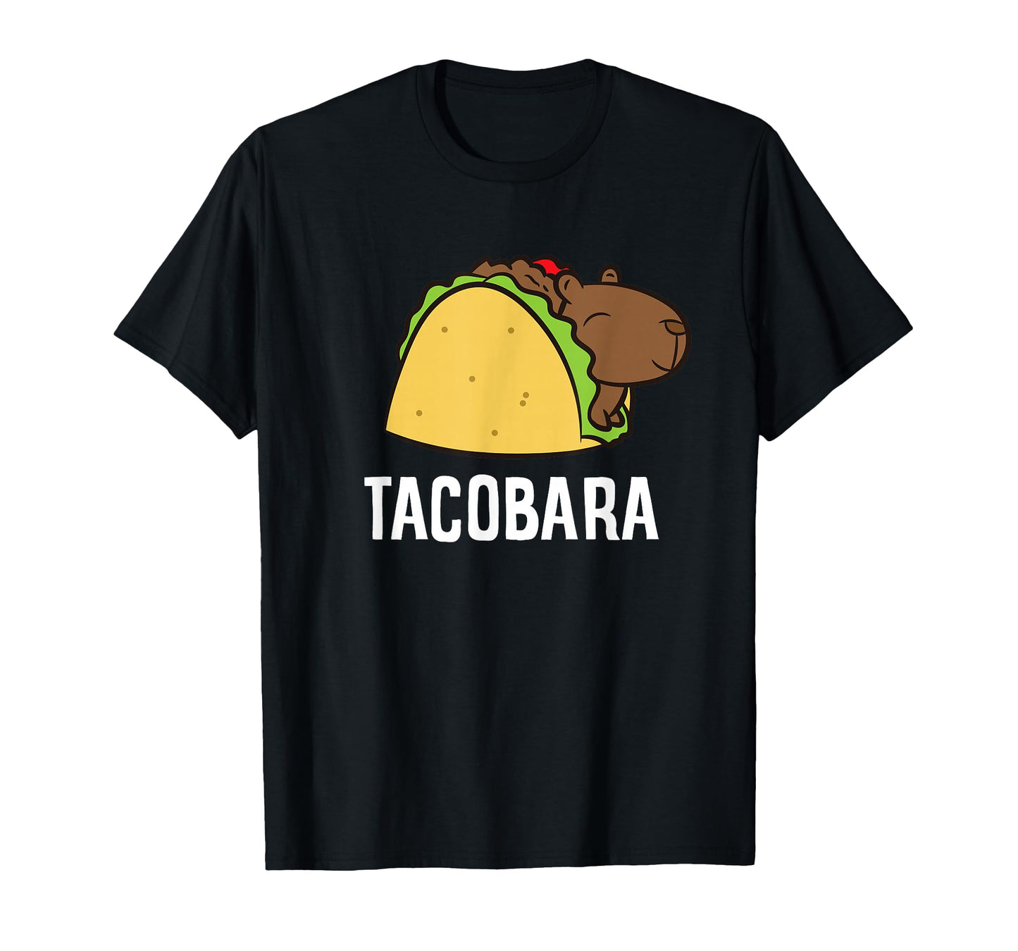 Tacobara Funny Capybara Tacos T-Shirt