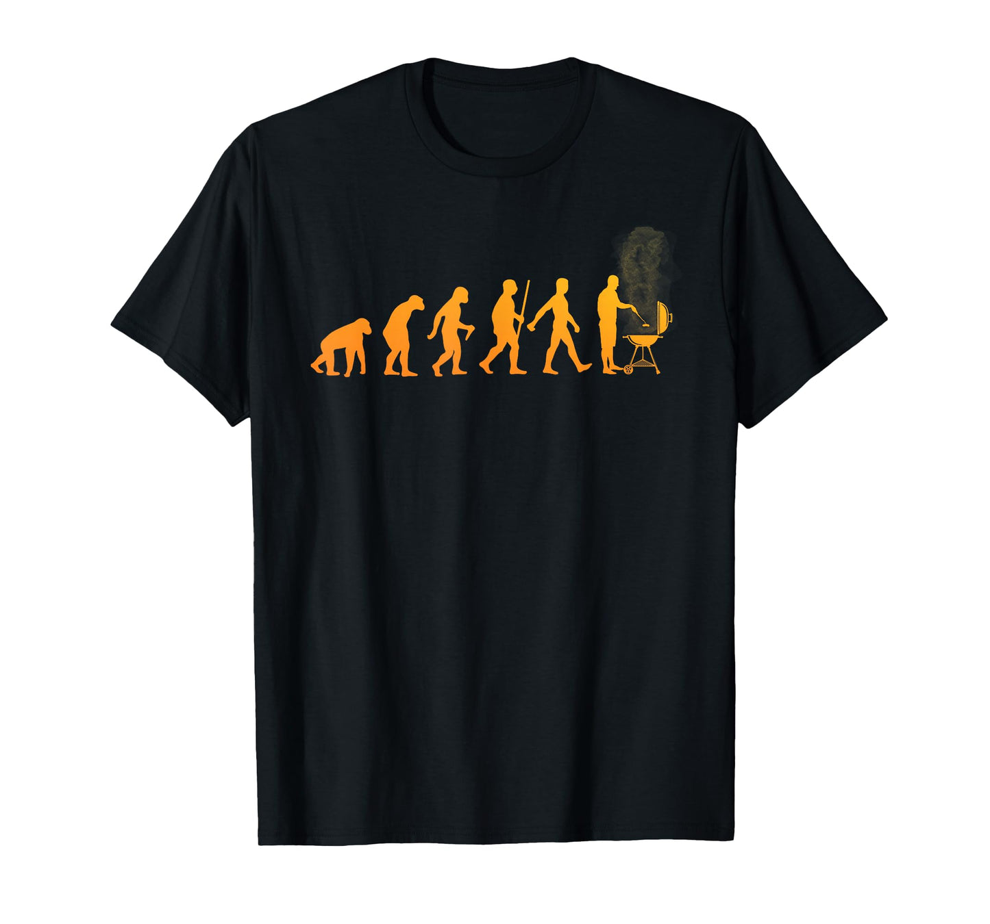 Cool BBQ Grilling Design for Men Women Barbecue Meat Smoker T-Shirt