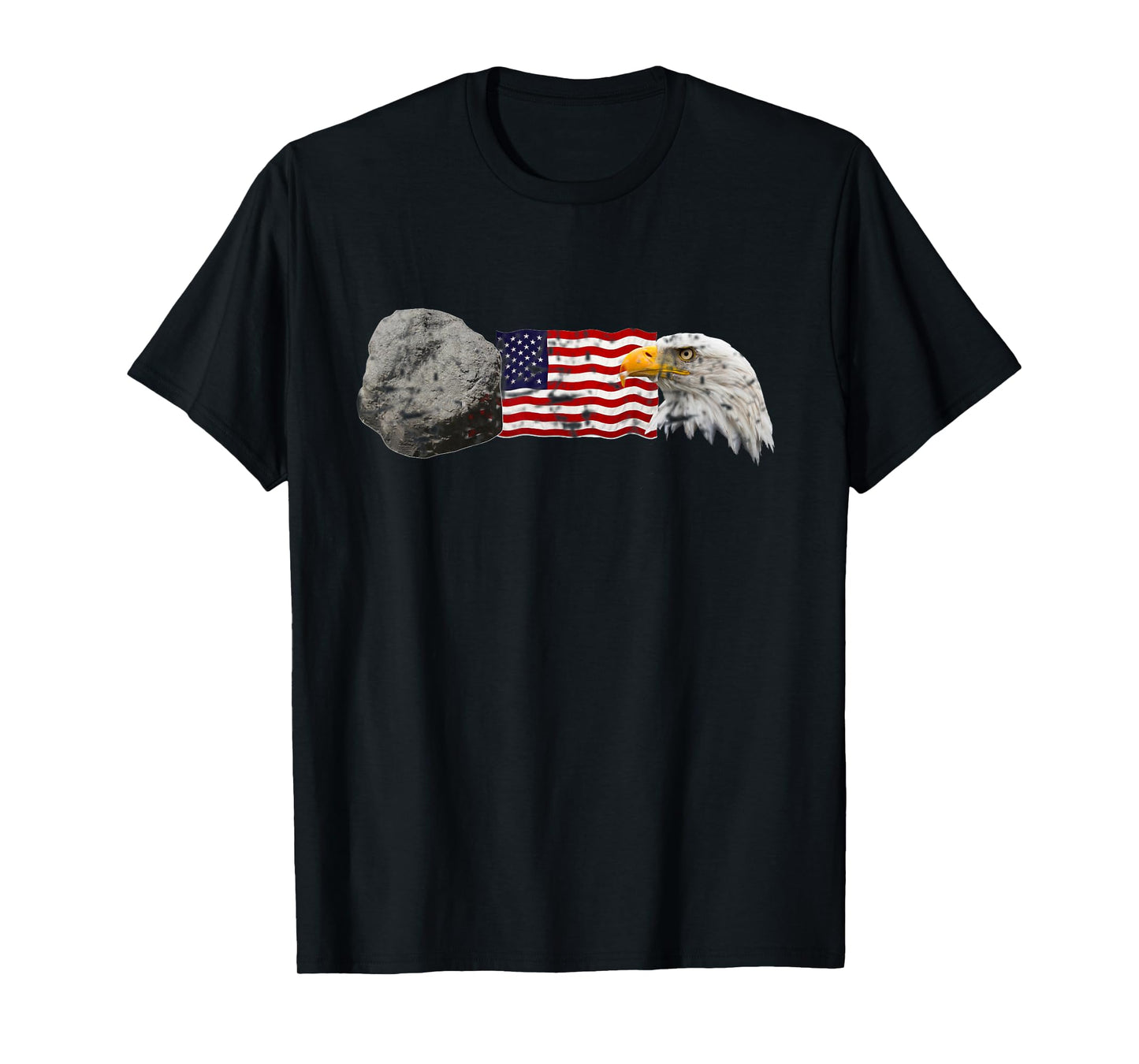 Sevenaces Rock Flag Eagle t-shirt T-Shirt