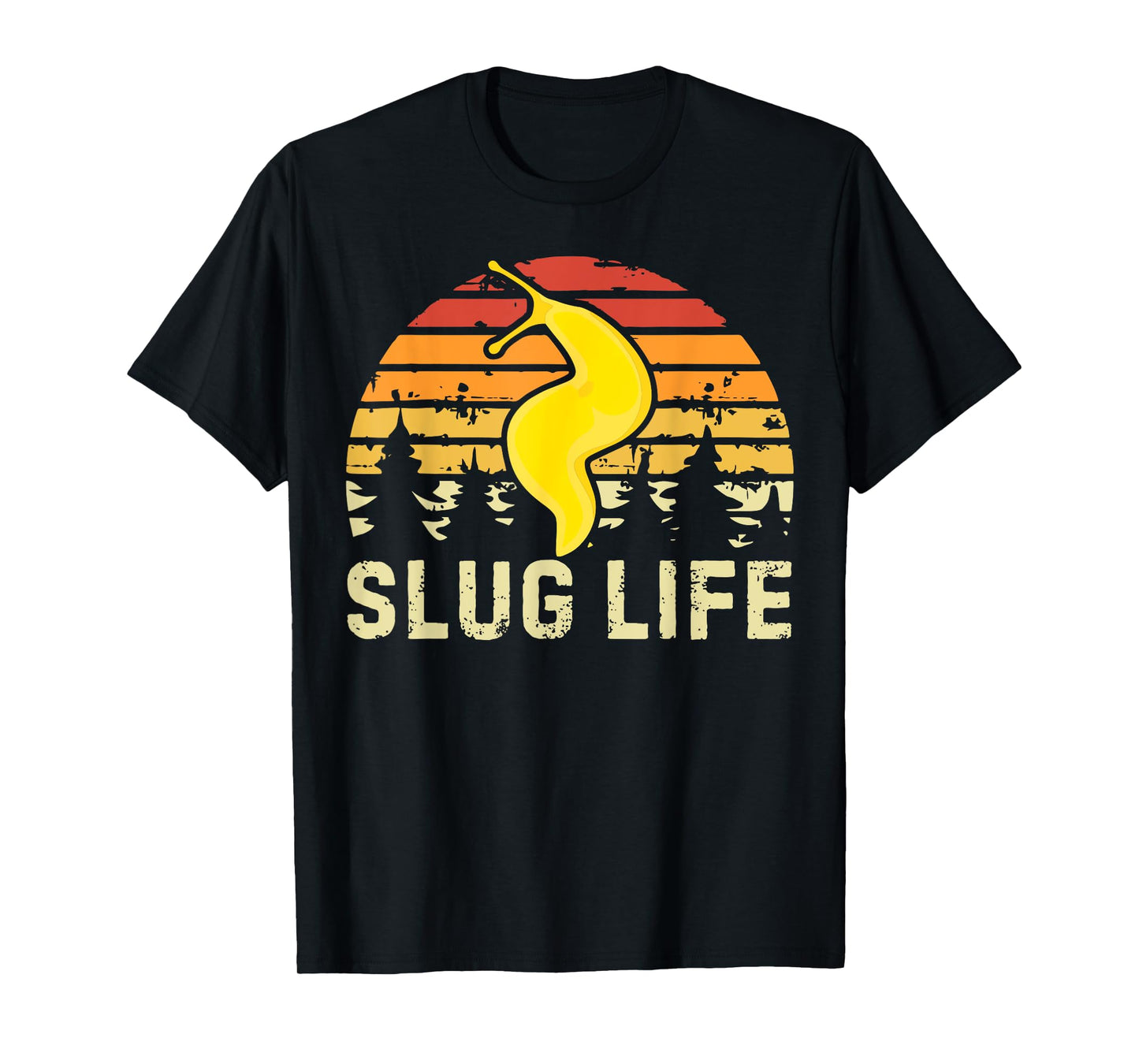 Slug Life Yellow Banana Slug Snail Lover Slug Costume Unisex T-Shirt