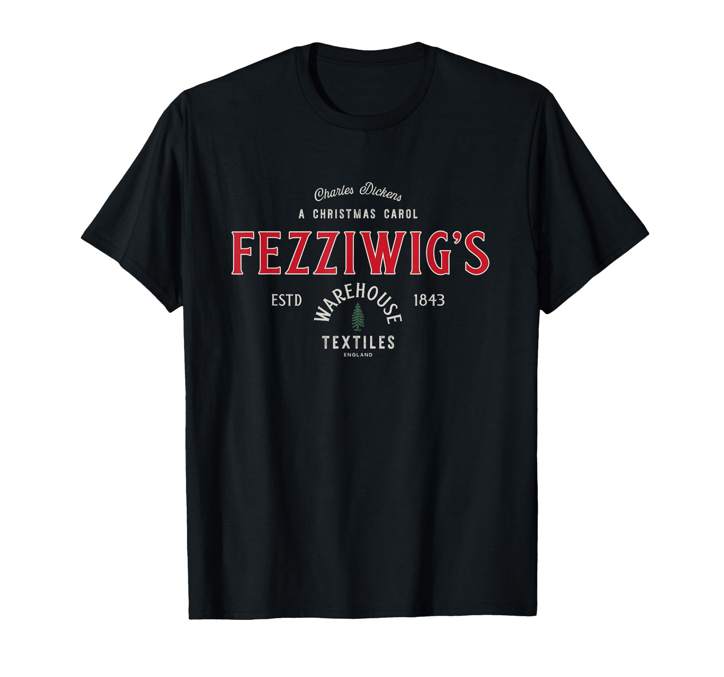 Christmas Carol, Fezzigigg's, Scrooge & Marley, Holiday T-Shirt