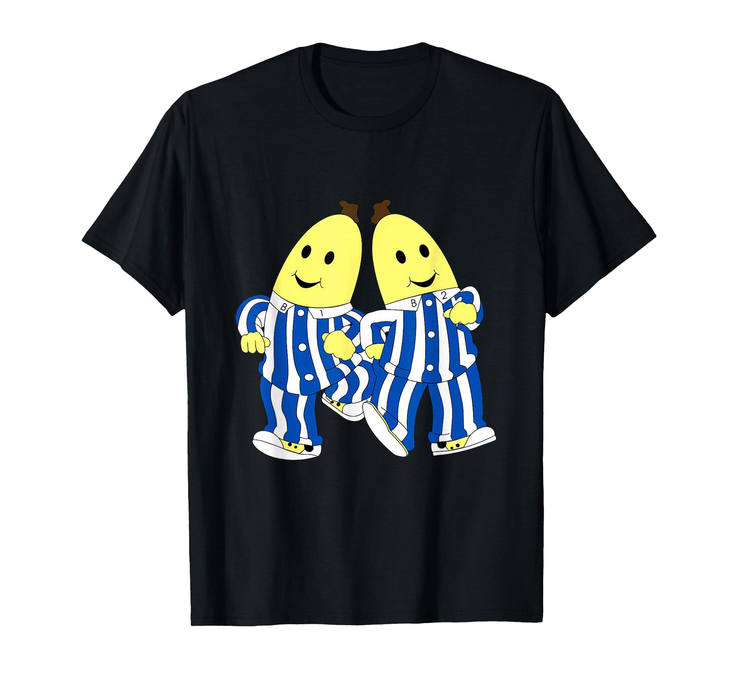 Funny Bananas in Pajamas B1 B2 Cute Stars T-Shirt T-Shirt