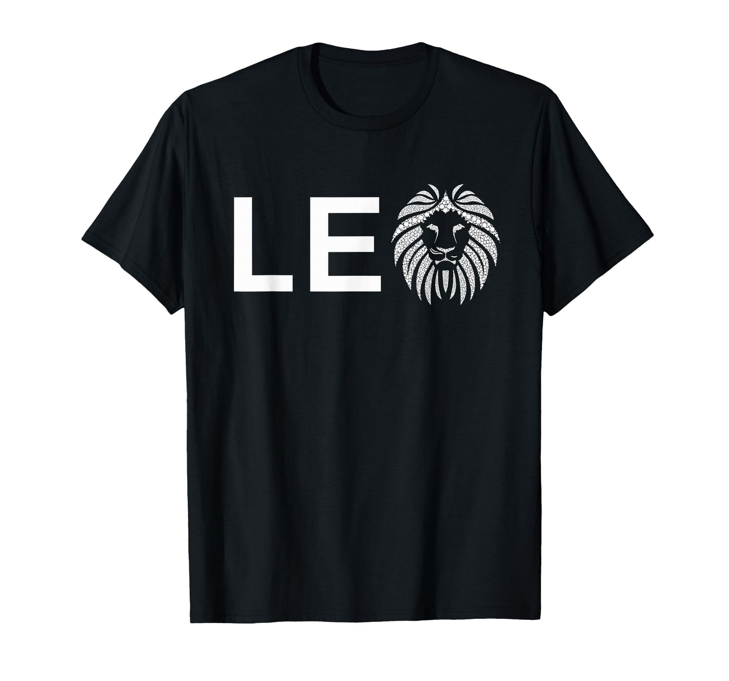 Leo Lion T-Shirt for August and July Birthday Gift T-Shirt