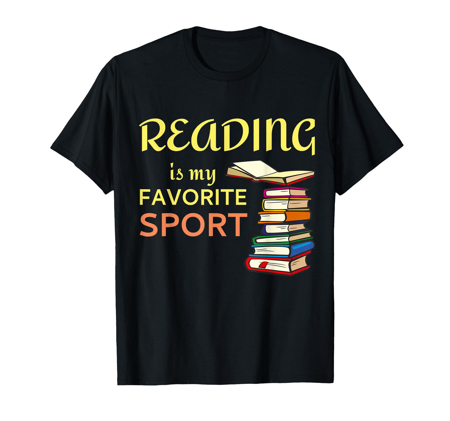 Funny T-Shirt Reading is My Favorite Sport for Book Lovers T-Shirt