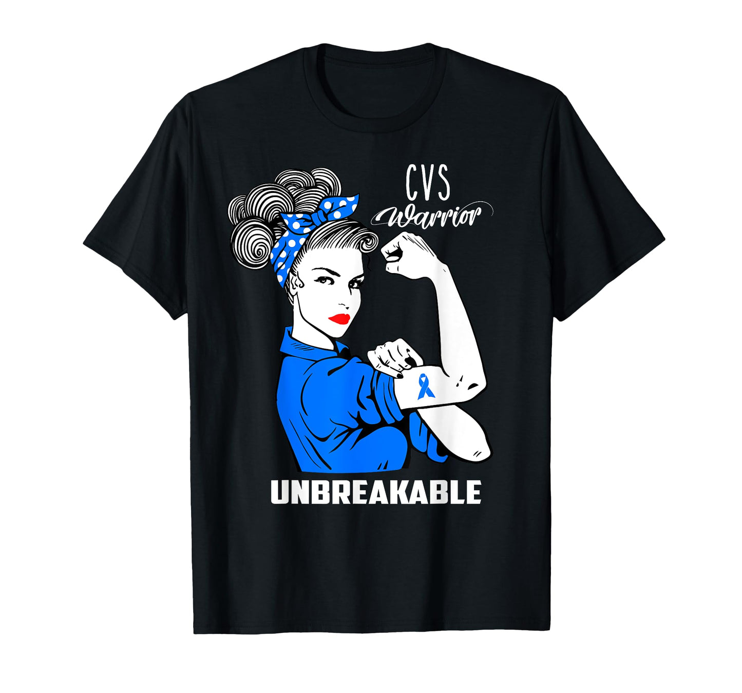 CVS Awareness T-Shirt Unbreakabe Warrior Gift Shirt T-Shirt