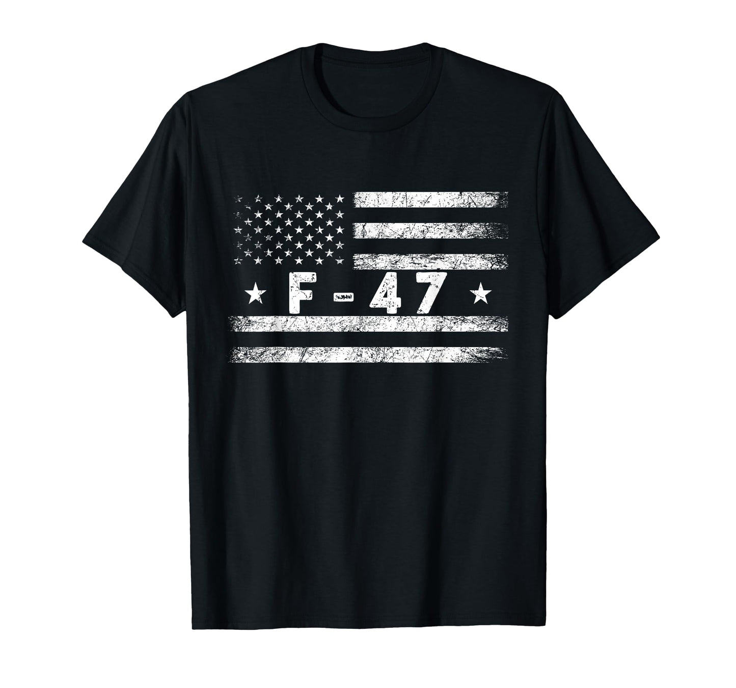 F-47 US Flag USA Superpower Dominance, F47 Aircraft T-Shirt