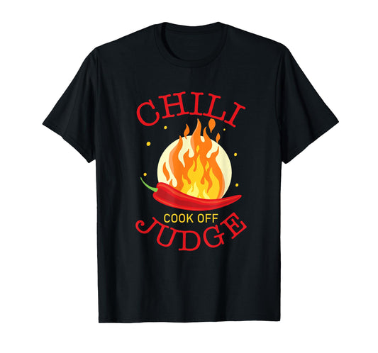 Chili Cook Off Judge Red Chili T-Shirt