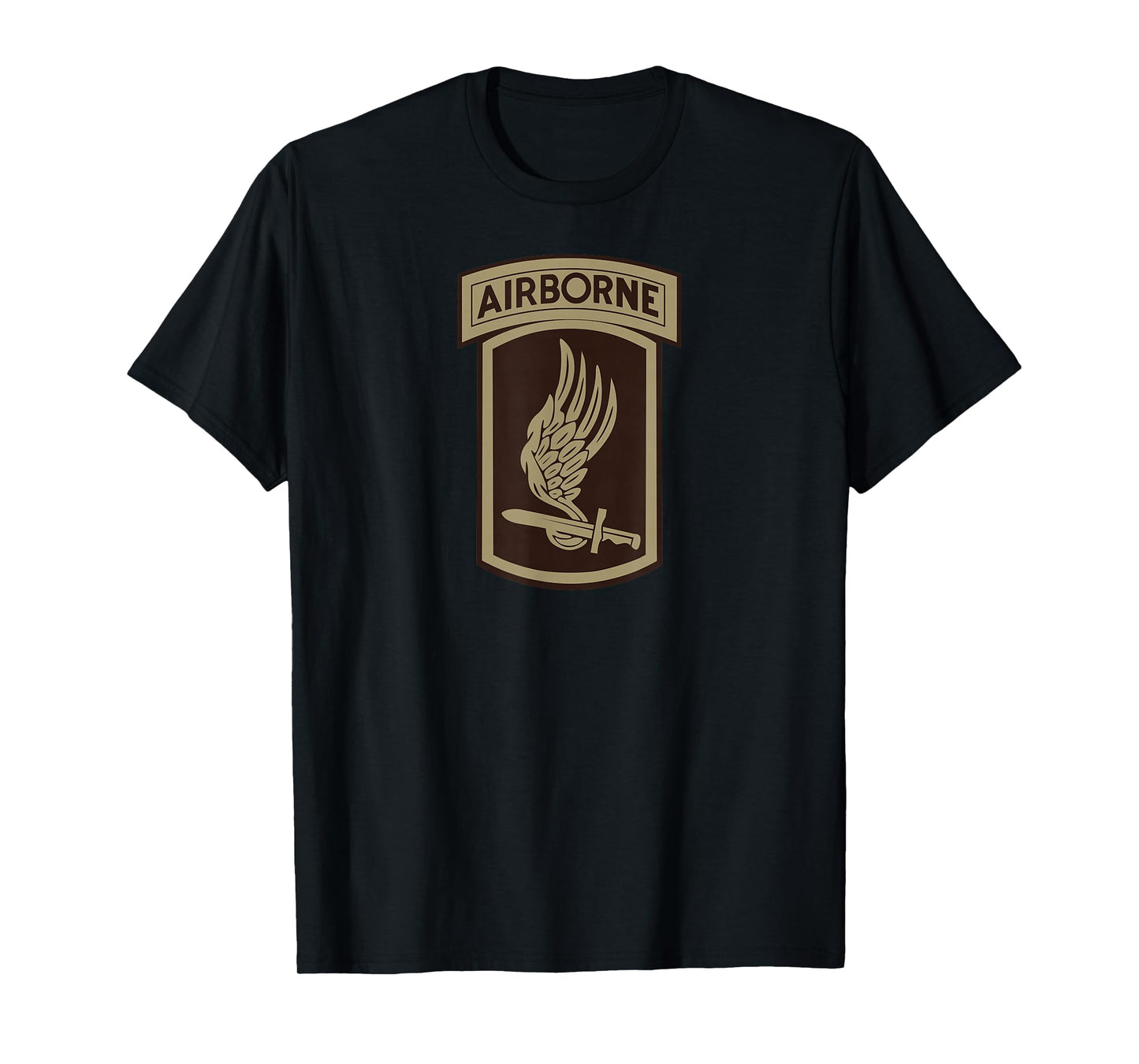 173rd Airborne Patch (desert subdued) T-Shirt