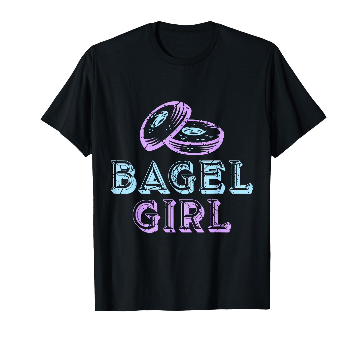 Bagel Girl Funny Bagel Lover Costume Gift T-Shirt