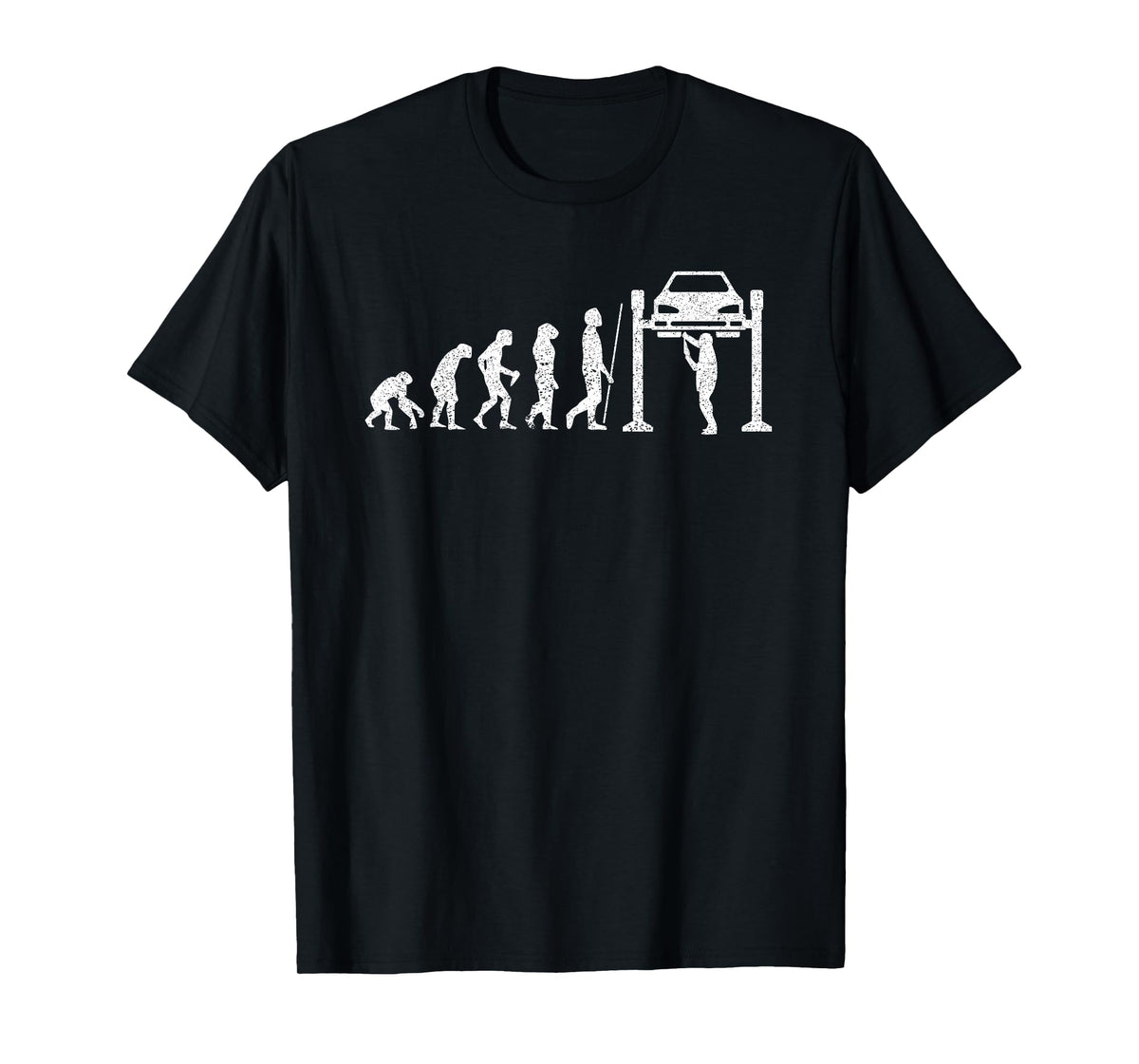 Funny Mechanic Shirt Evolution Mechanics Gift T-Shirt