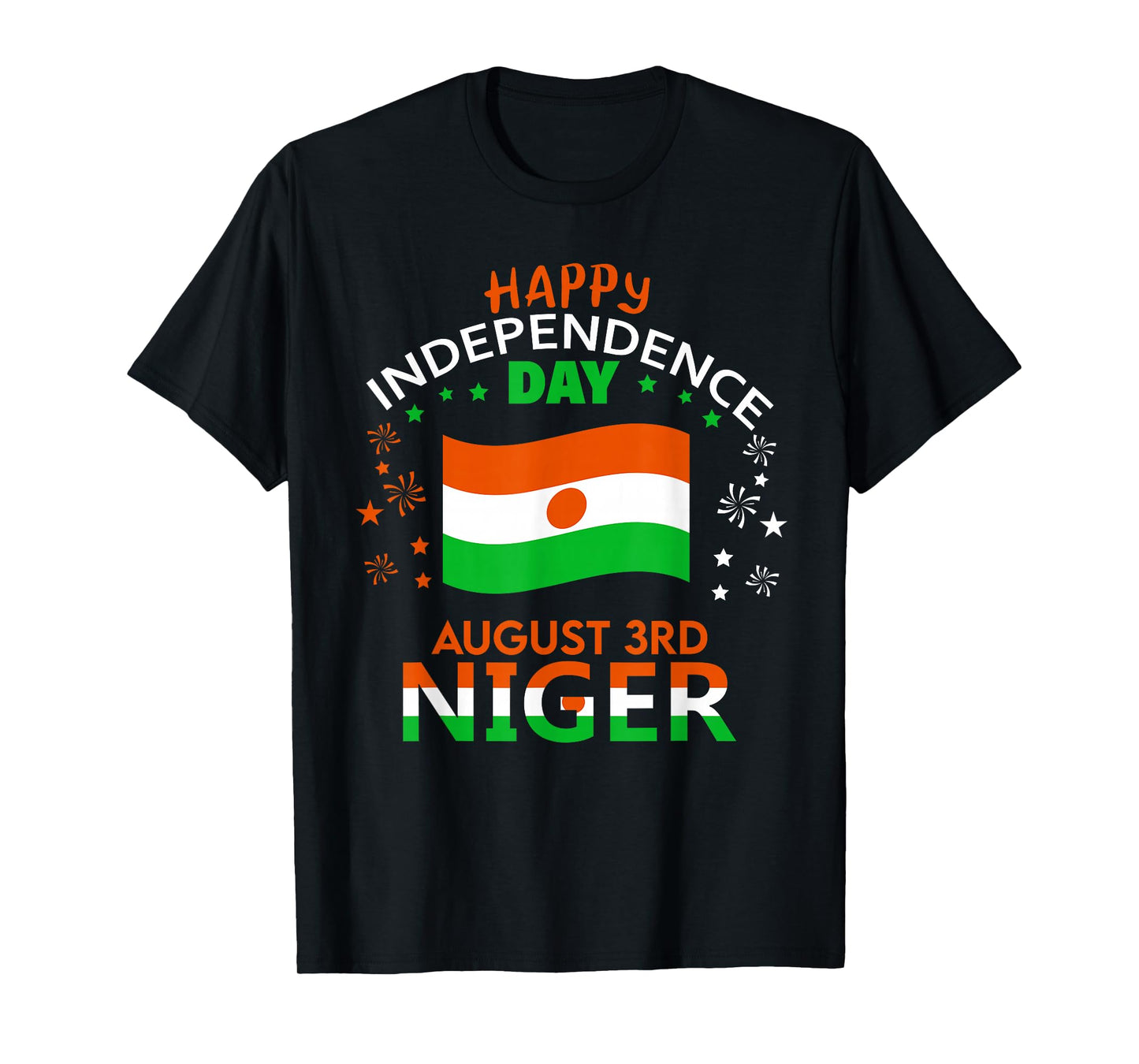 Niger 65th Independence Day Nigerien Pride Niger Flag T-Shirt