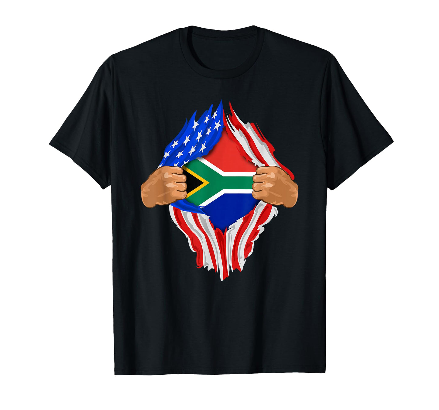 South African Blood Inside Me Shirt | South Africa Flag Gift T-Shirt