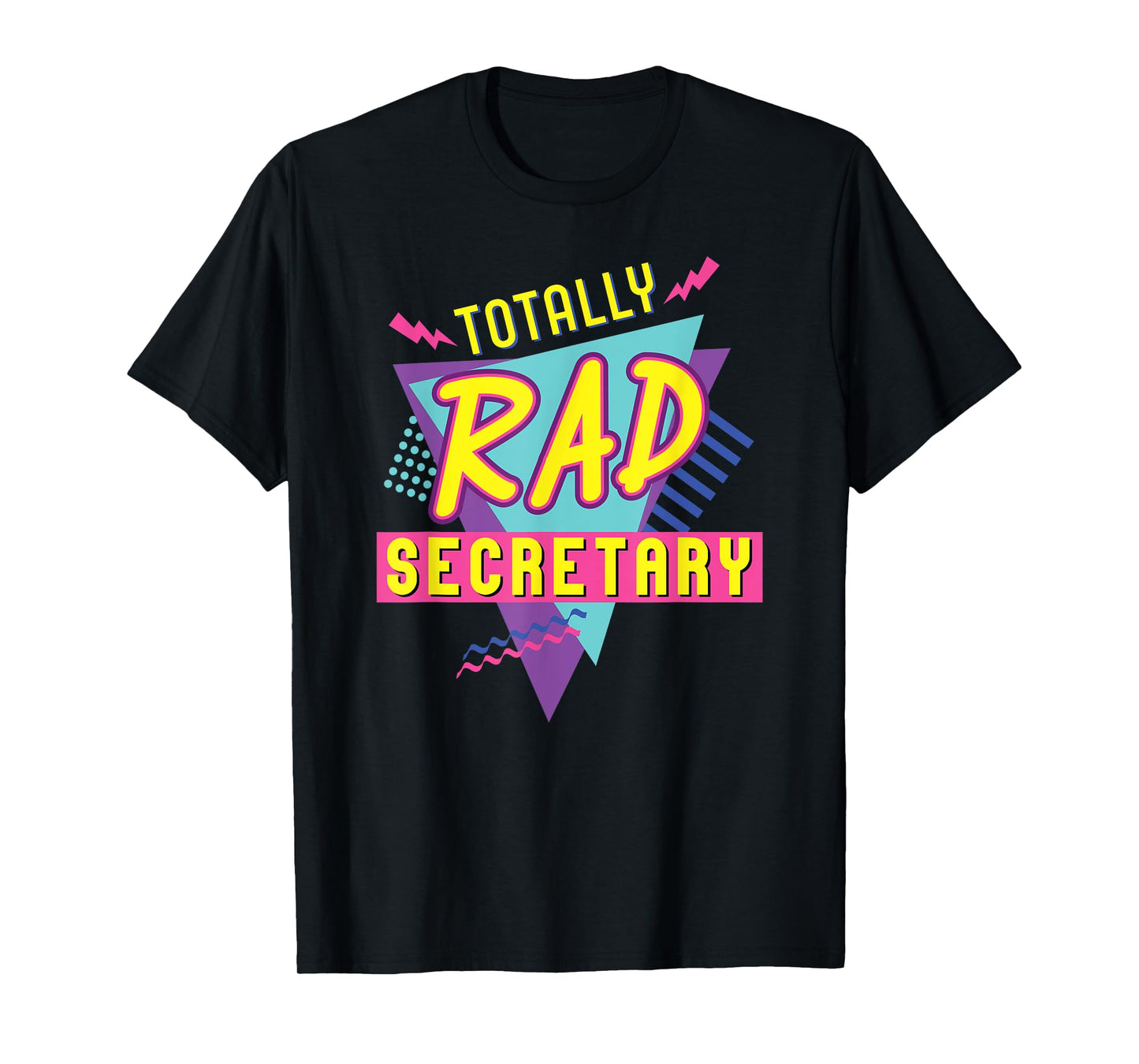 90's Totally Rad Secretary Vintage 1990s Nostalgic T-Shirt
