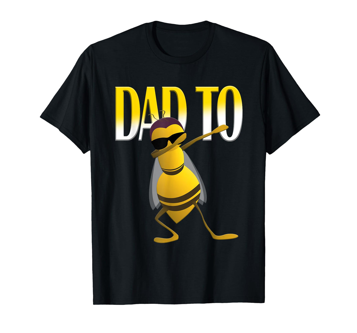Dabbing Bee Funny Dad To Be Shirt T-Shirt