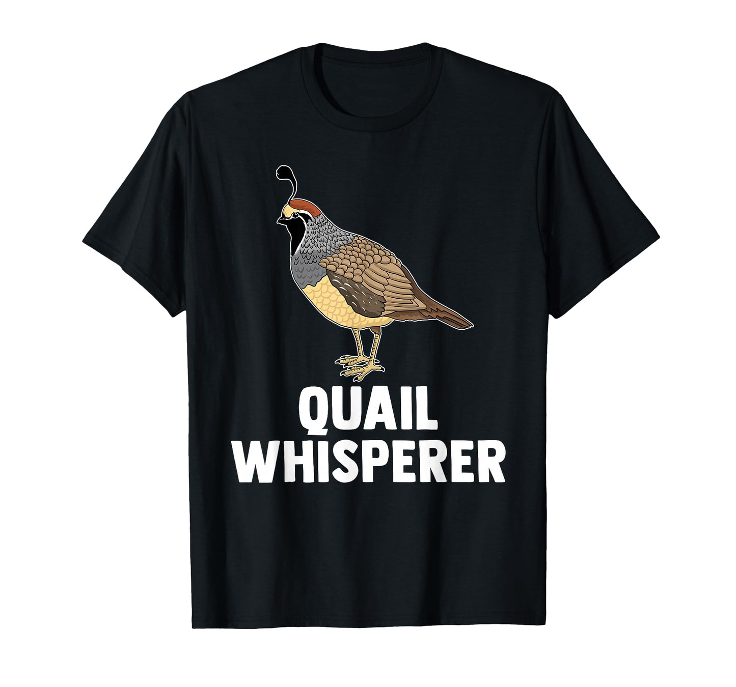 Cute Quail Design For Men Women Kids Quail Bird Whisperer T-Shirt
