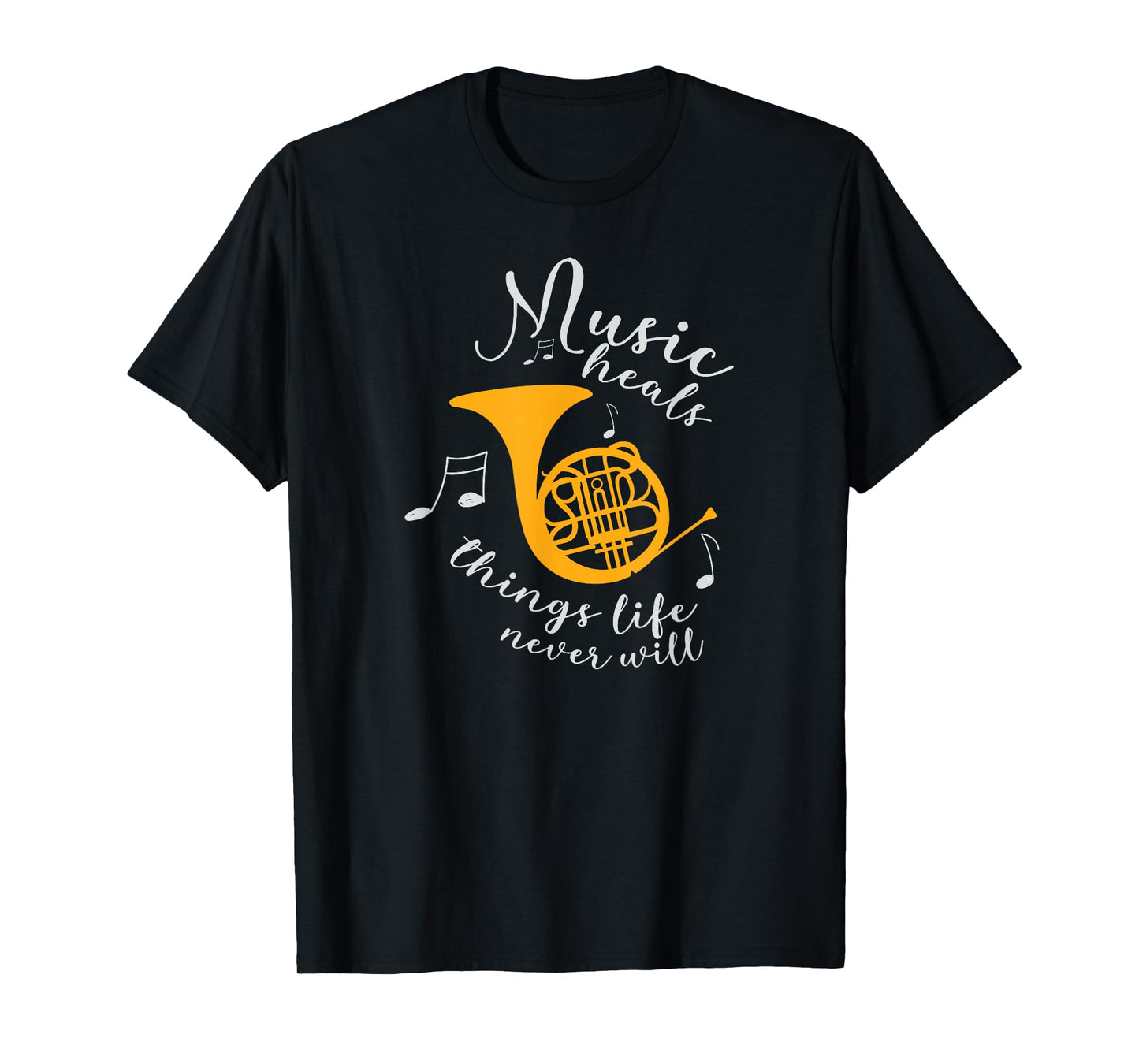 French Horn Players Musical Instrument Music Player gift fun T-Shirt