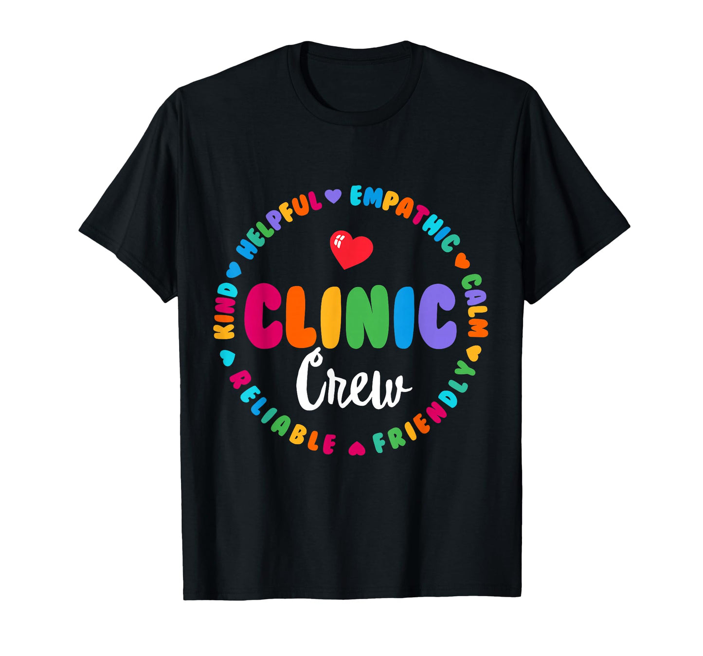 Clinic Crew For School Nurse Appreciation Week Back School T-Shirt