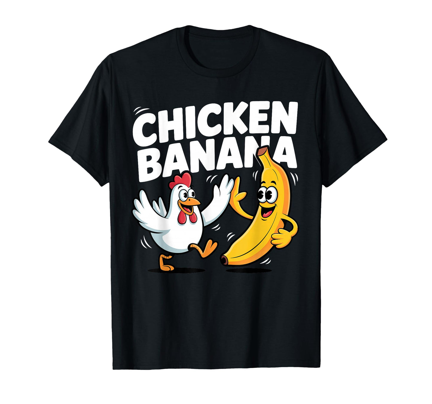 Funny Chicken Banana Dance T-Shirt
