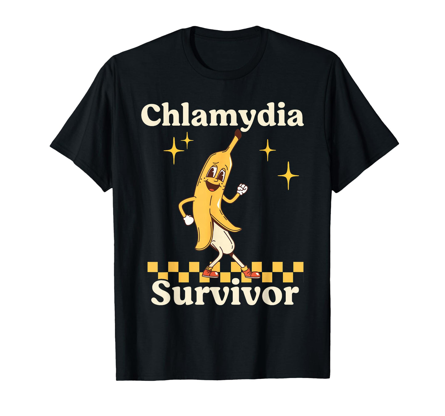 Funny Banana Chlamydia Survivor T-Shirt