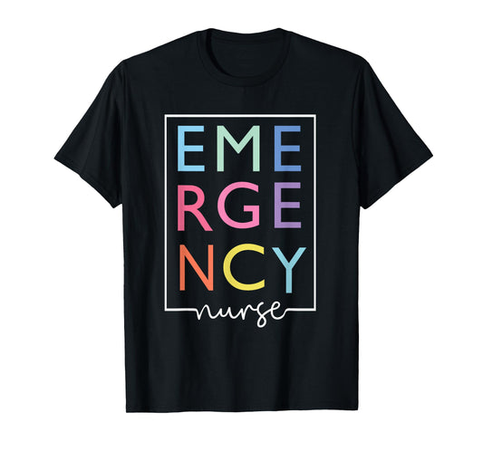 Cool Nurse Emergency Department Emergency Nursing Room T-Shirt