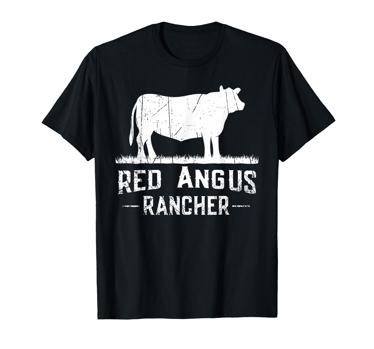 Cow Farmer - Red Angus Rancher T-Shirt