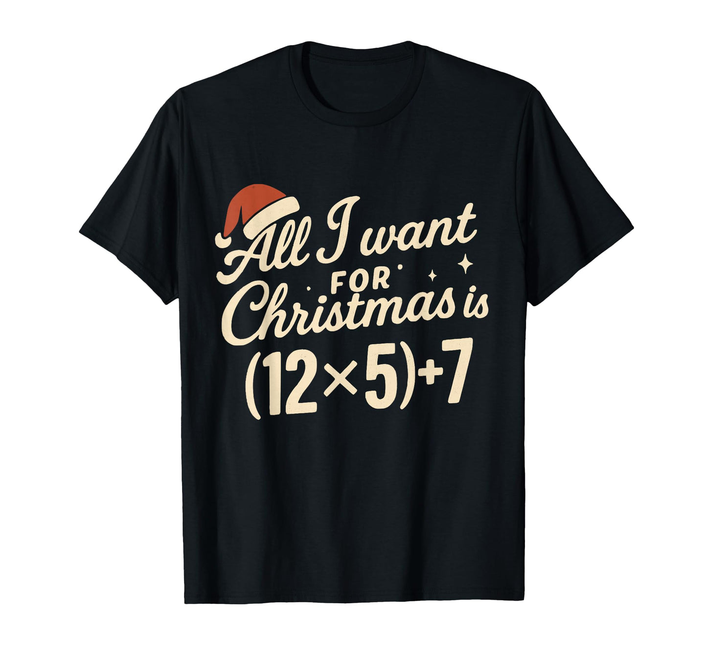 Funny 67 Christmas Math Teacher Six Seven Numbers Meme Xmas T-Shirt