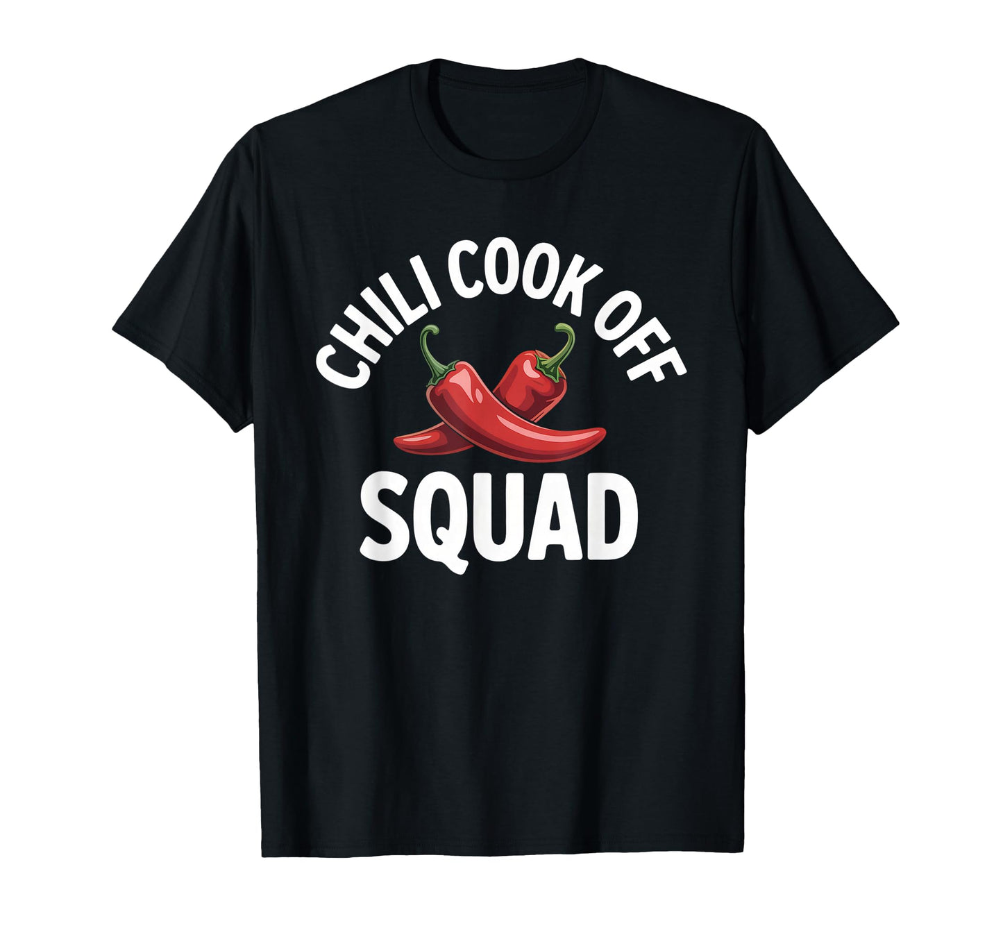 Chili Cook Off Squad Chili Contest with Red Pepper T-Shirt