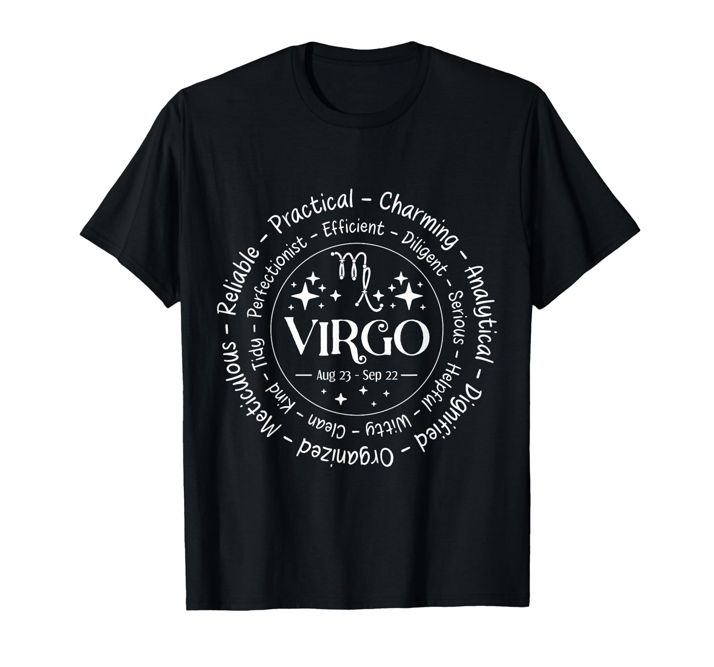 Virgo Traits Horoscope Zodiac Date Funny Virgo T-Shirt
