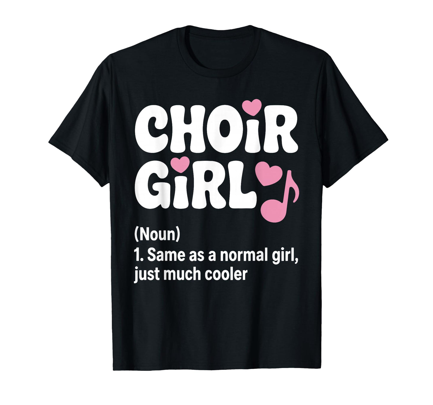 Choir Art for Girls Women Choir Singing Chorus Show Choir T-Shirt